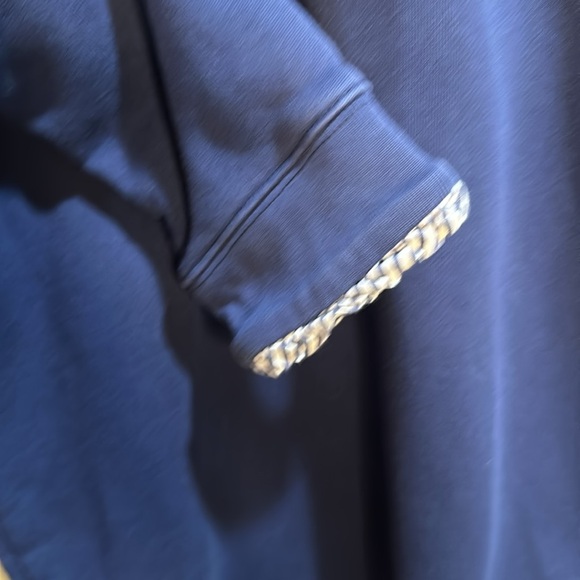 J. Crew Woven Large ruffleneck pullover sweatshirt - Picture 3 of 10